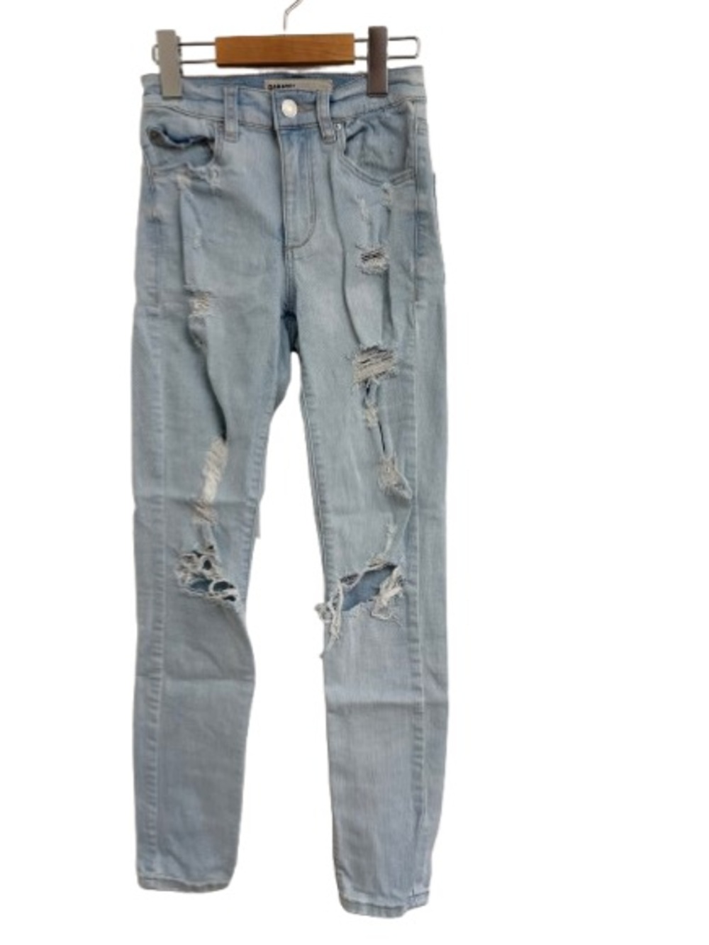 Garage Light Wash Blue Denim Jeans